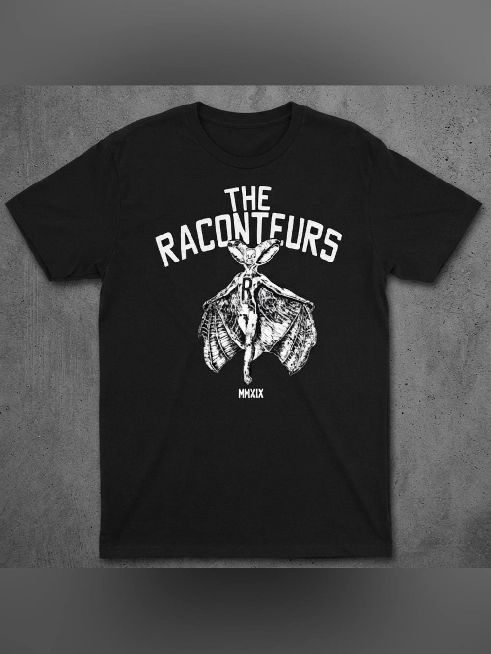 Raconteurs Nashville T-Shirt Black Graphic Band Tee - Comfort Wash - S